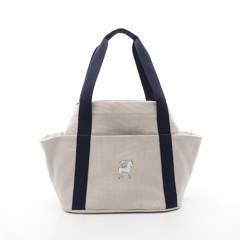 Hermes Cabriolle Mothers Bag Brand Off HERMES Canvas Tote Bag Toil H Women's