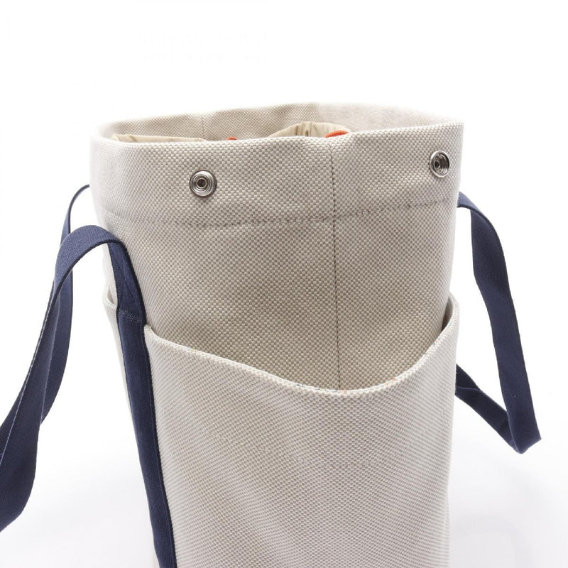 Hermes Cabriolle Mothers Bag Brand Off HERMES Canvas Tote Bag Toil H Women's