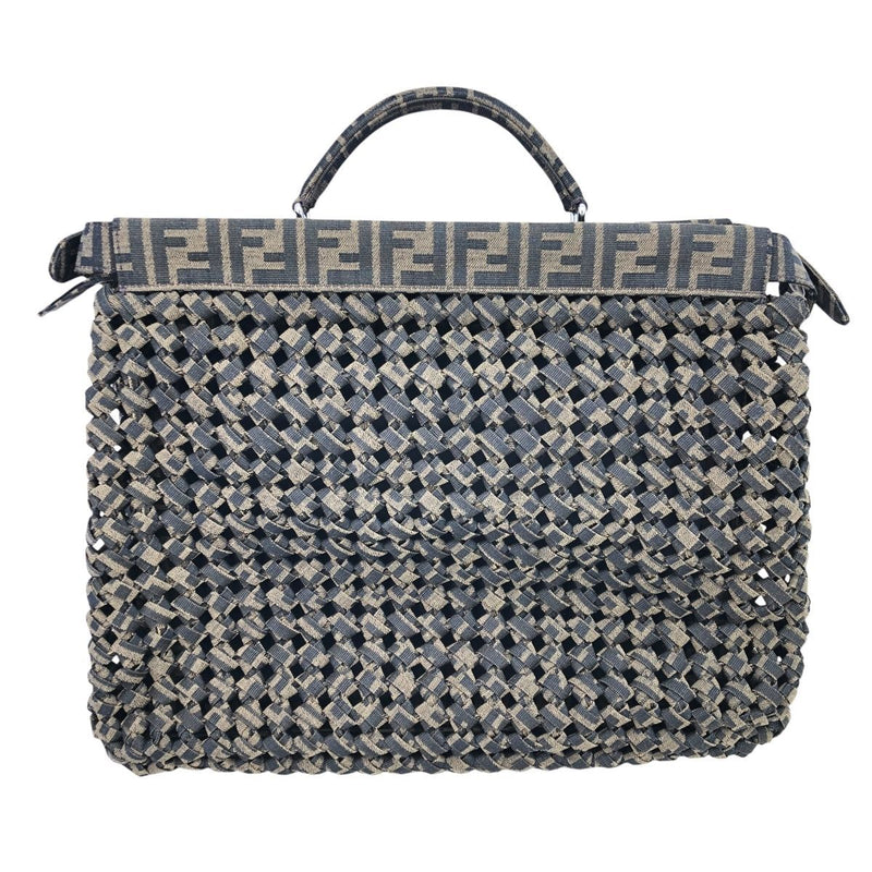 FENDI Peekaboo IC You Medium 7VA529 Business Bag Briefcase Logo 24034682 AO