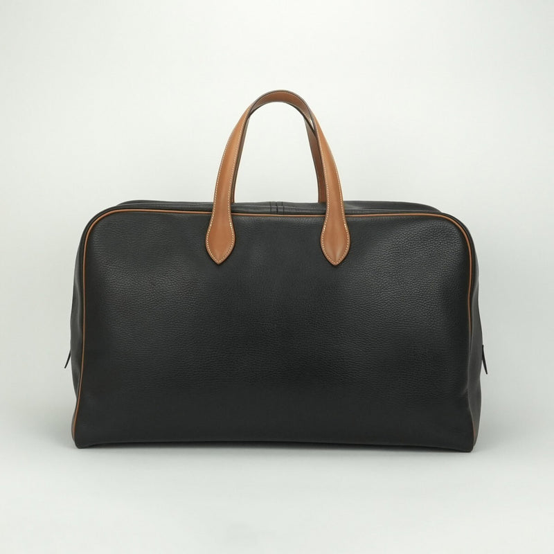 Hermes HERMES Victoria 50 Victoria 50 Bag Tote Bag Ardennes Noir Noir Natural