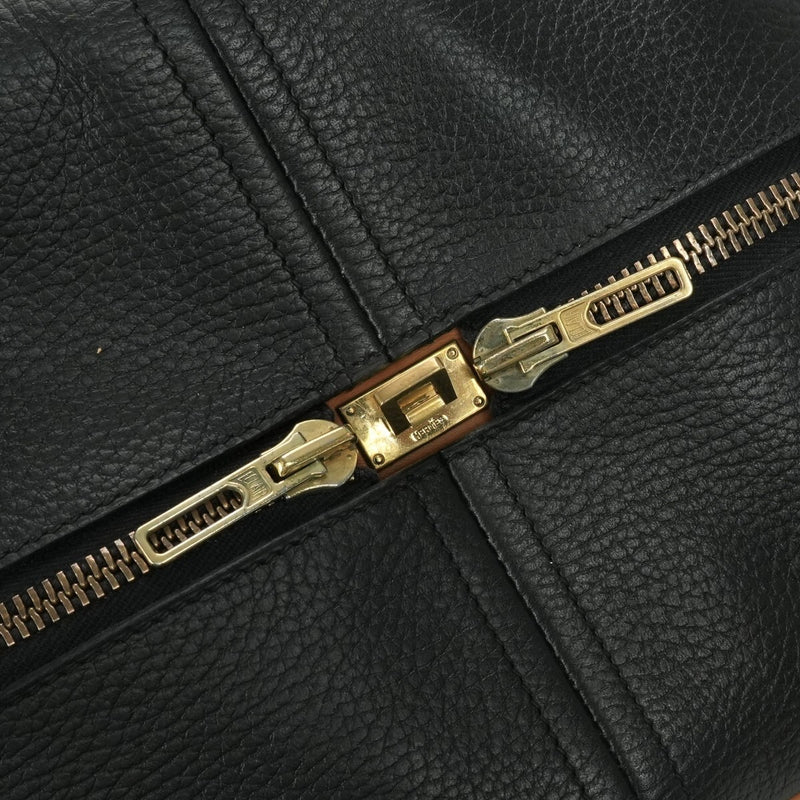 Hermes HERMES Victoria 50 Victoria 50 Bag Tote Bag Ardennes Noir Noir Natural