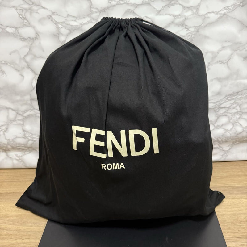 FENDI Unused Backpack Backpack Shoulder Bag 7VZ070-0AG0M F0NPN Black Grey FF