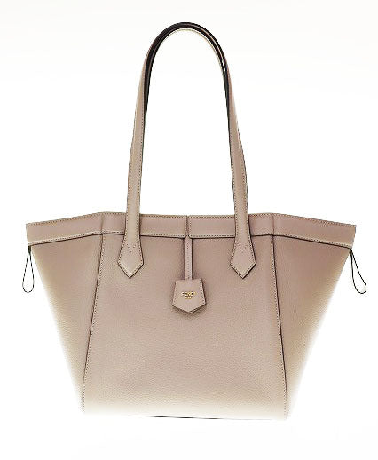 FENDI ORIGAMI MEDIUM CORDA 8BH414APZA F11WS Origami Tote 2way Bag Medium Beige