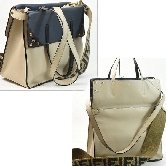 [New and unused] FENDI Flip Large Tote Bag 2WAY Shoulder Bag 8BT303