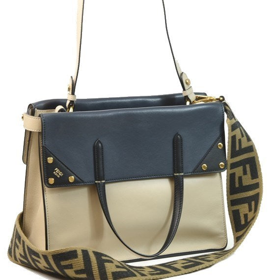 [New and unused] FENDI Flip Large Tote Bag 2WAY Shoulder Bag 8BT303