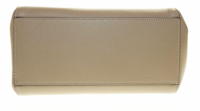 FENDI ORIGAMI MEDIUM CORDA 8BH414APZA F11WS Origami Tote 2way Bag Medium Beige
