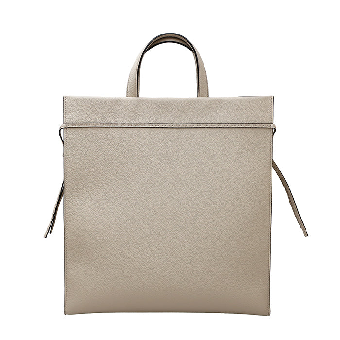 FENDI 2way tote bag shoulder bag leather white 7VA583 unused item ◆N rank