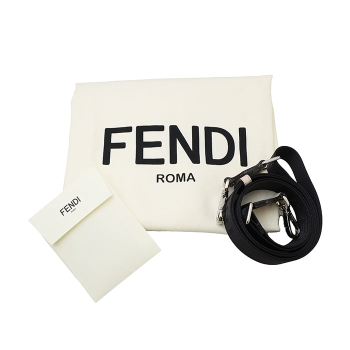 FENDI 2way tote bag shoulder bag leather white 7VA583 unused item ◆N rank
