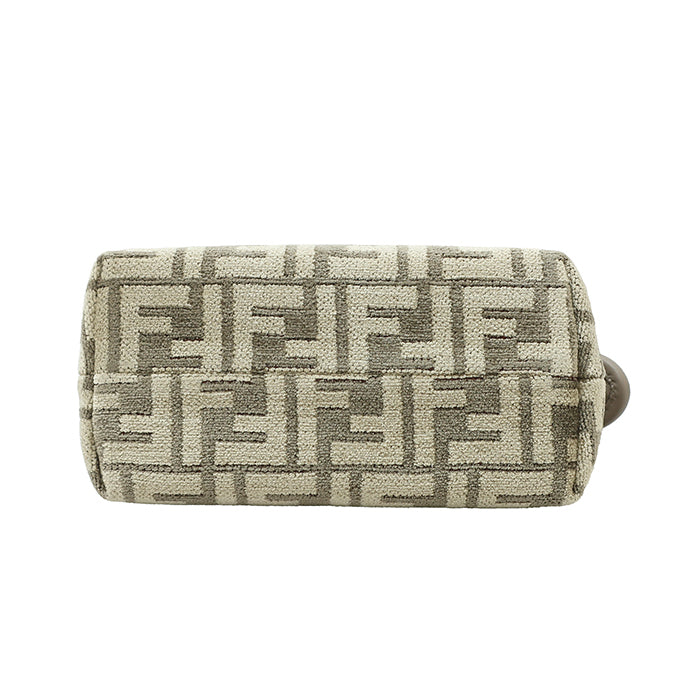 FENDI By the Way Mini 2-way bag felt Zucca beige 8BS067 Unused item ◆N rank