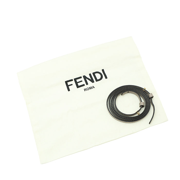 FENDI By the Way Mini 2-way bag felt Zucca beige 8BS067 Unused item ◆N rank