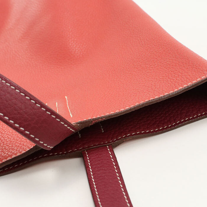 Good condition HERMES Hermes tote bag Double Sense 36 □N engraved women's pink