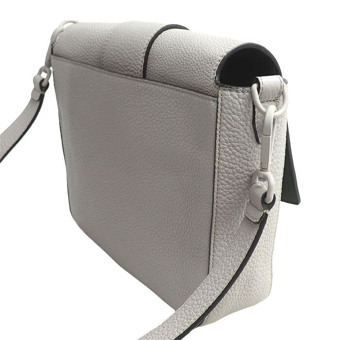 FENDI Bagguette Messenger Medium Shoulder Bag Greige 7VA537 AG0L F047P Women's