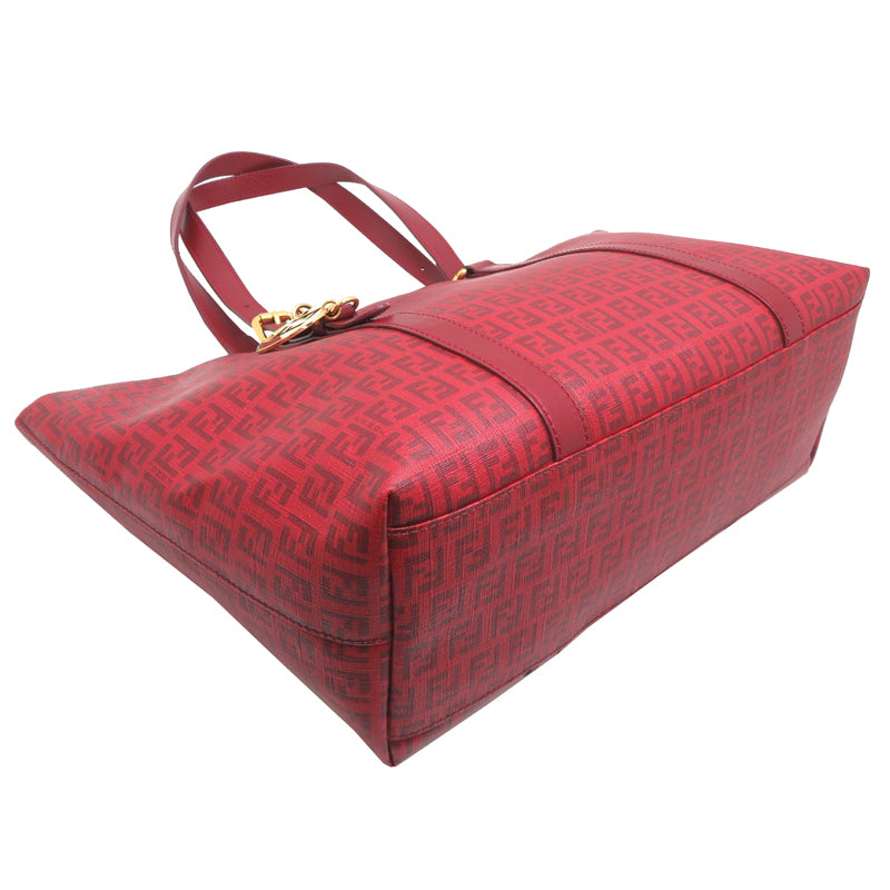 [Hanno Main Store] FENDI 8BH215-FB5 Tote Bag PVC Zucchino Red Women's DH86975
