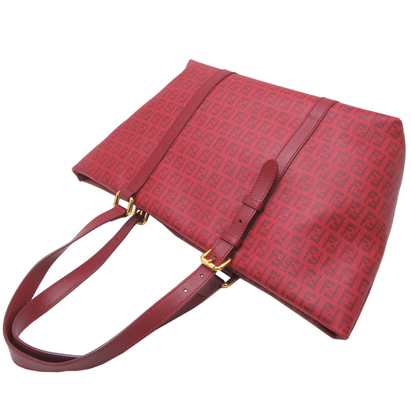 [Hanno Main Store] FENDI 8BH215-FB5 Tote Bag PVC Zucchino Red Women's DH86975