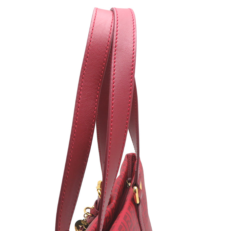 [Hanno Main Store] FENDI 8BH215-FB5 Tote Bag PVC Zucchino Red Women's DH86975