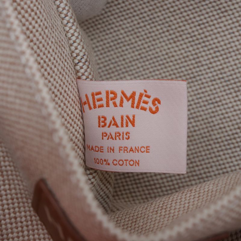 Hermes Beach Bag Escal Ala Plage Print H103743M01 Toile Ash Multicolor Tote Bag