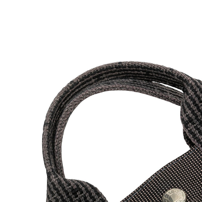 Hermes YELLINE PM Handbag Tote Bag Grey Canvas Women's HERMES