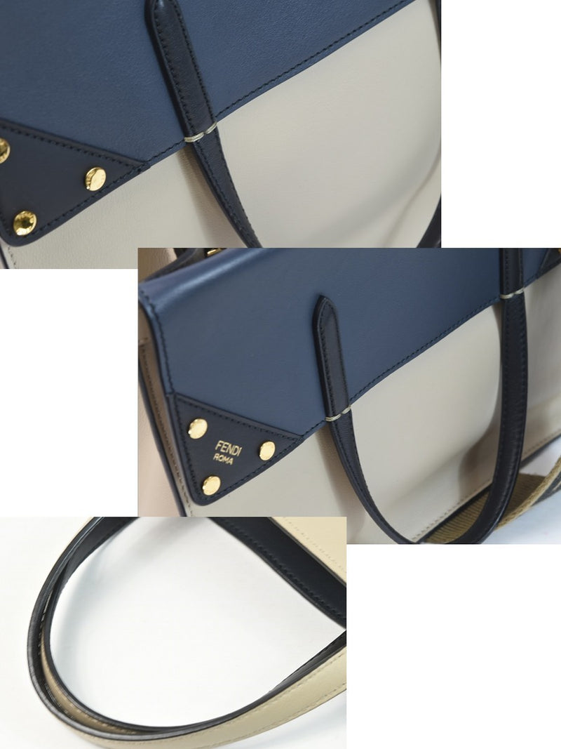 [New and unused] FENDI Flip Large Tote Bag 2WAY Shoulder Bag 8BT303
