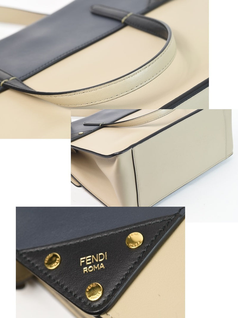 [New and unused] FENDI Flip Large Tote Bag 2WAY Shoulder Bag 8BT303