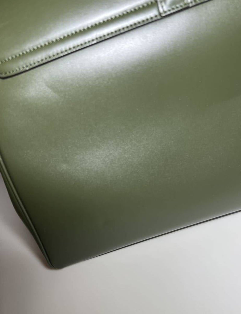 CELINE Shoulder Bag 32 2WAY Olive Green