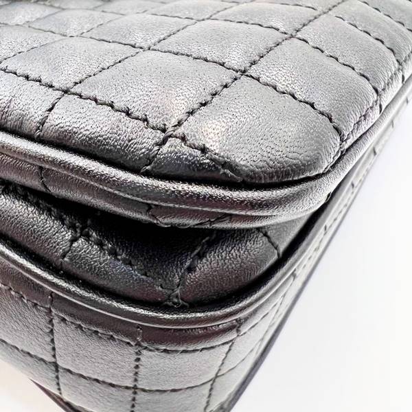 [Used] CELINE C Medium Chain Shoulder Bag S, CU, 5128 Bag Black Gold Hardware