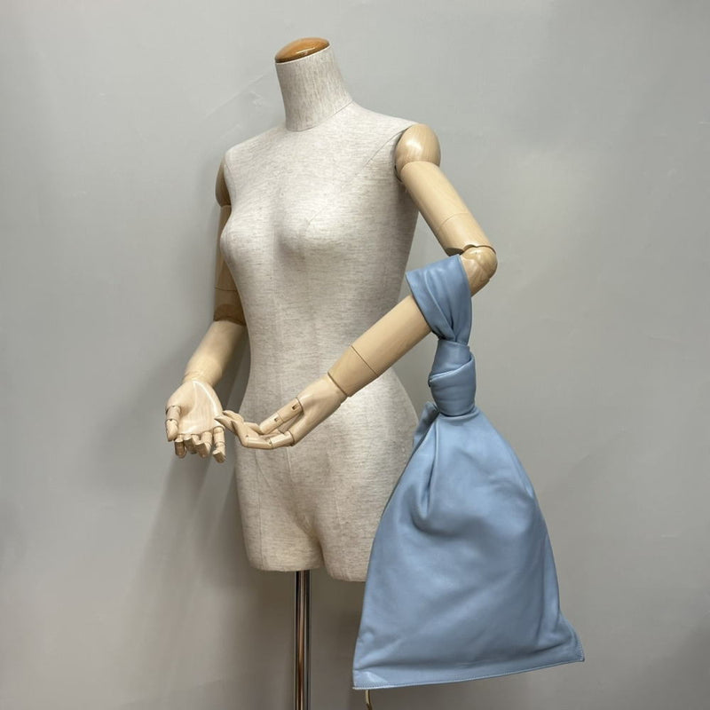 ◆Bottega VENETA◆ Handbag/Twist Bag/Leather/Light Blue/607964 [BAG4305] [Tax