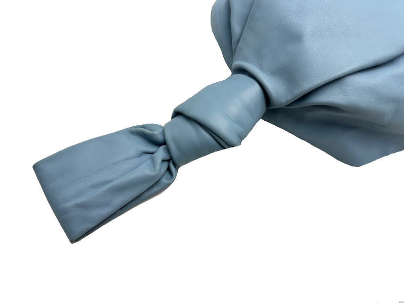 ◆Bottega VENETA◆ Handbag/Twist Bag/Leather/Light Blue/607964 [BAG4305] [Tax