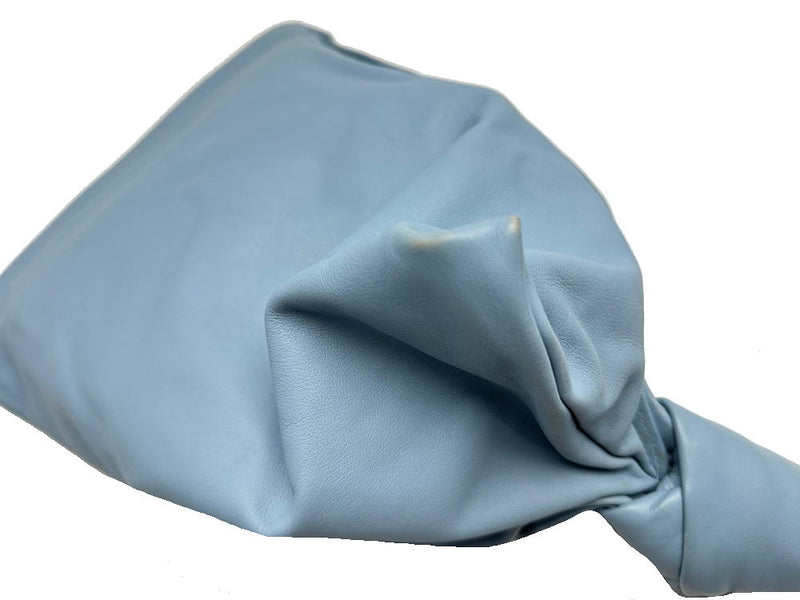 ◆Bottega VENETA◆ Handbag/Twist Bag/Leather/Light Blue/607964 [BAG4305] [Tax