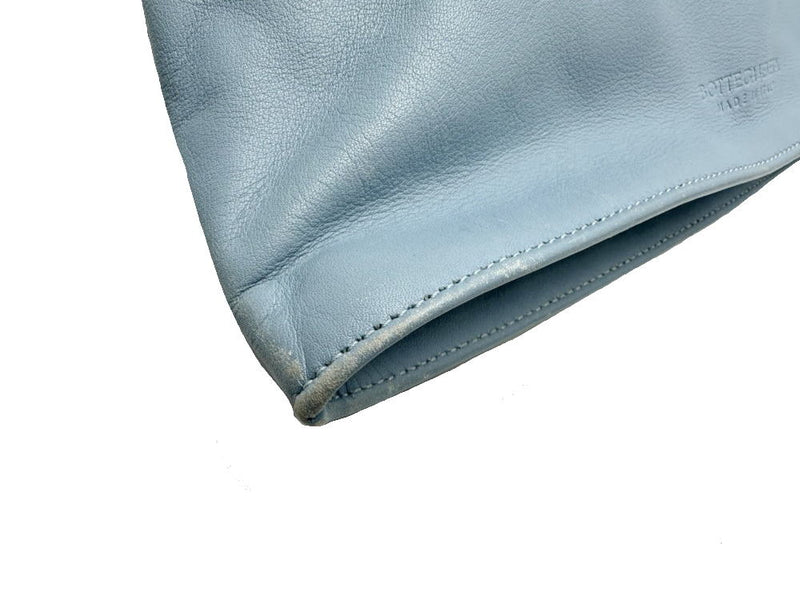 ◆Bottega VENETA◆ Handbag/Twist Bag/Leather/Light Blue/607964 [BAG4305] [Tax