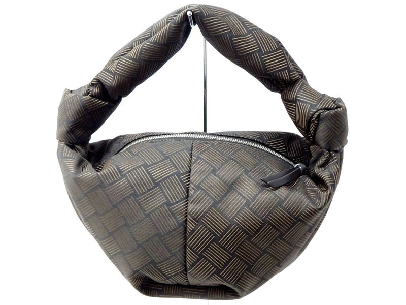21AW BOTTEGA VENETA Mini The Jody Handbag Intrecciato Pattern Nylon Tronpurille