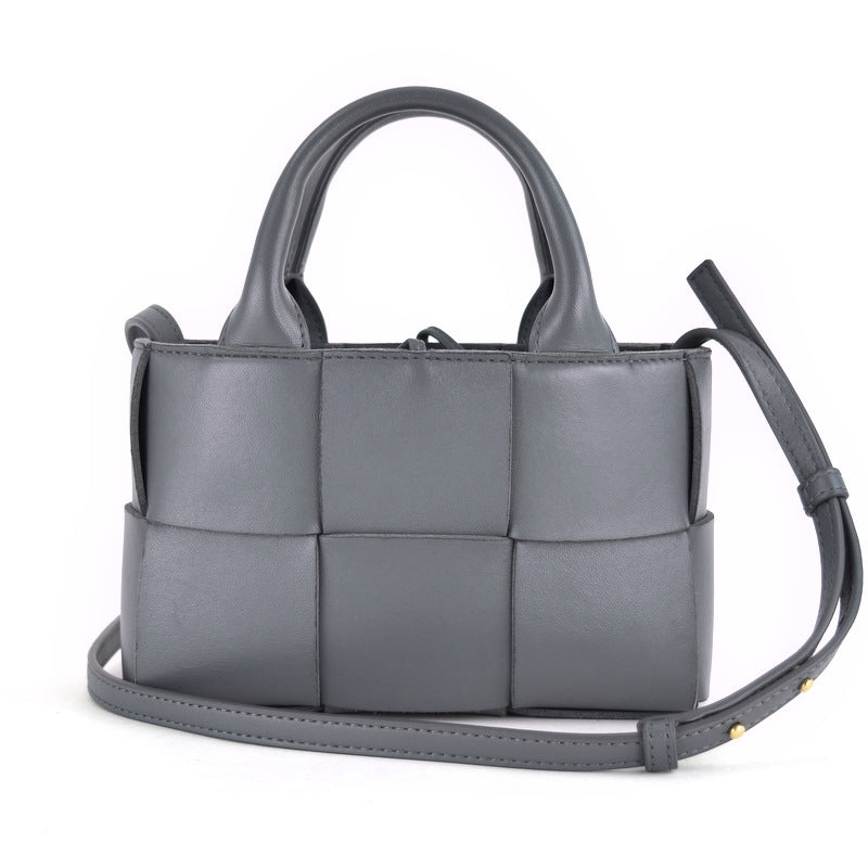 Bottega Veneta Bag Women's Maxi Intrecciato Candy Arco Tote Bag Leather Gray