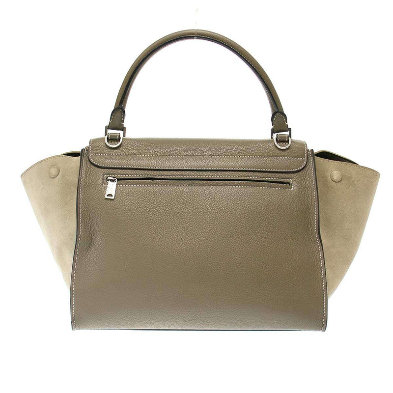 CELINE Trapeze Bag Beige [Used] ITQZTLRO3W7Q