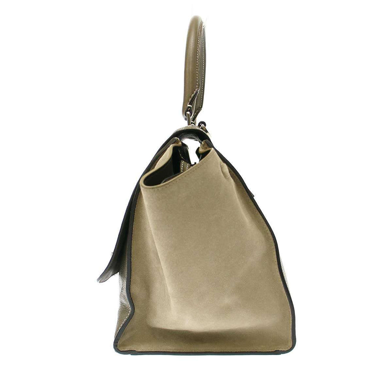 CELINE Trapeze Bag Beige [Used] ITQZTLRO3W7Q