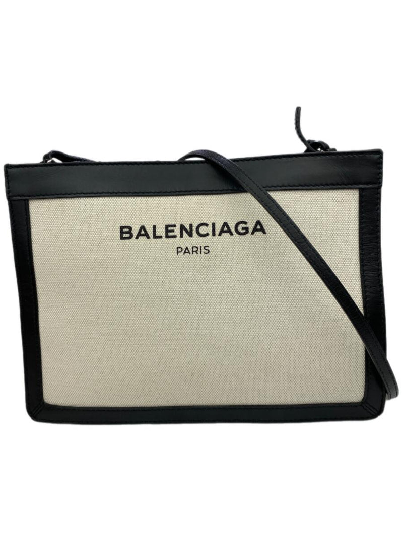 [Free Shipping] BALENCIAGA Shoulder Bag 339937 Navy Pochette 2-way Bag for