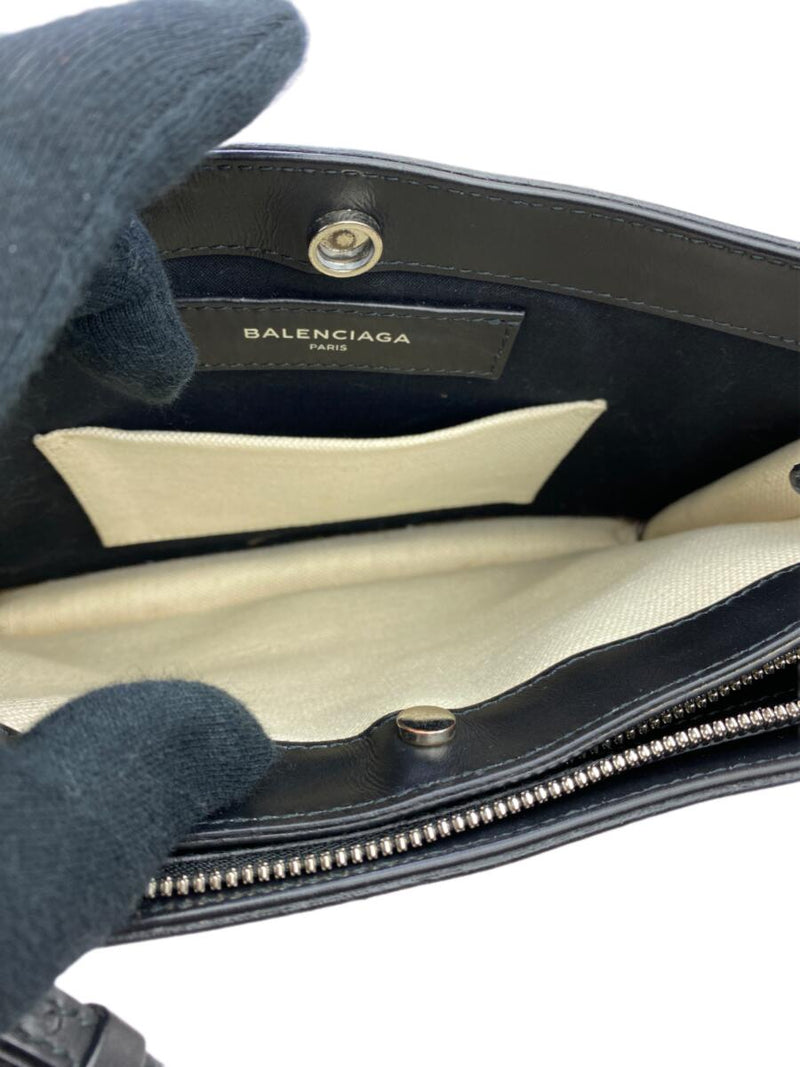 [Free Shipping] BALENCIAGA Shoulder Bag 339937 Navy Pochette 2-way Bag for