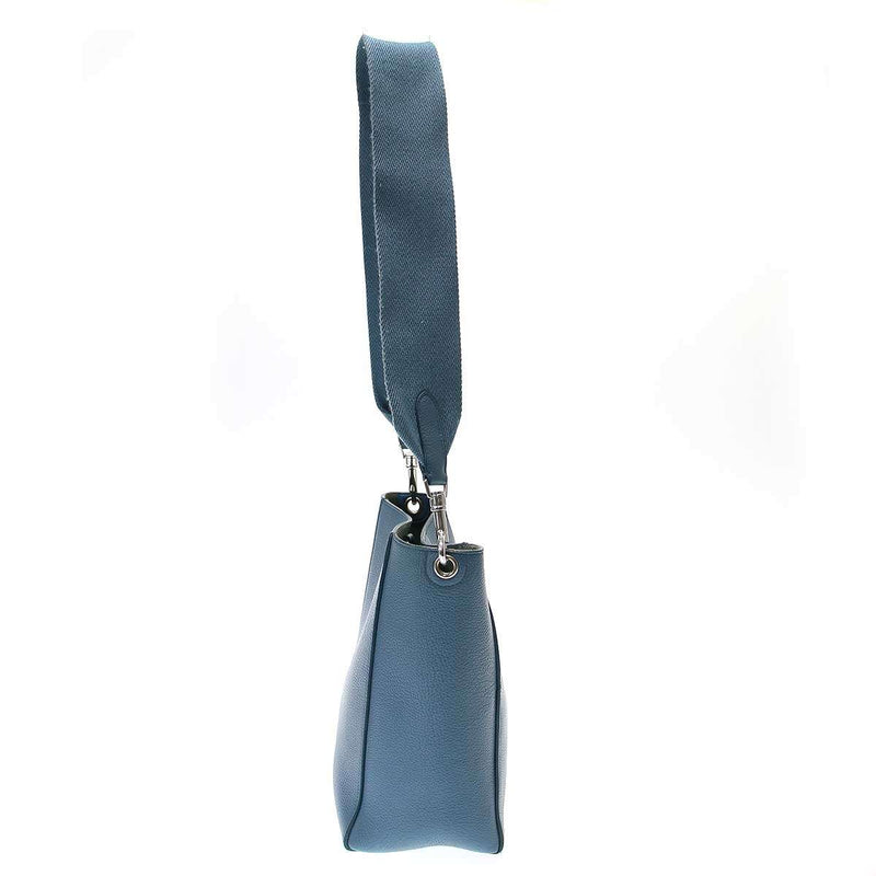 CELINE SANGLE SMALL BUCKET BAG Sangle Small Bucket Bag Blue [Used] ITFEBUYISWXW