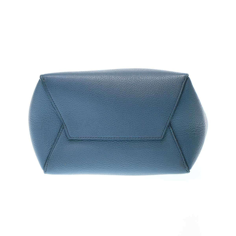 CELINE SANGLE SMALL BUCKET BAG Sangle Small Bucket Bag Blue [Used] ITFEBUYISWXW