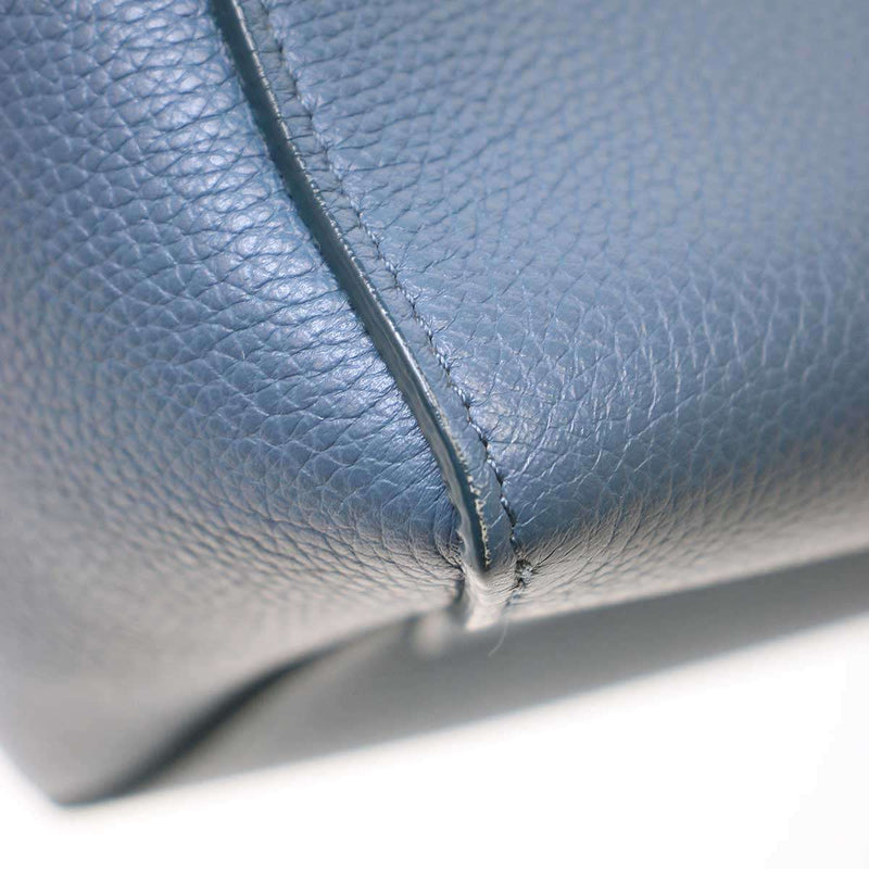 CELINE SANGLE SMALL BUCKET BAG Sangle Small Bucket Bag Blue [Used] ITFEBUYISWXW