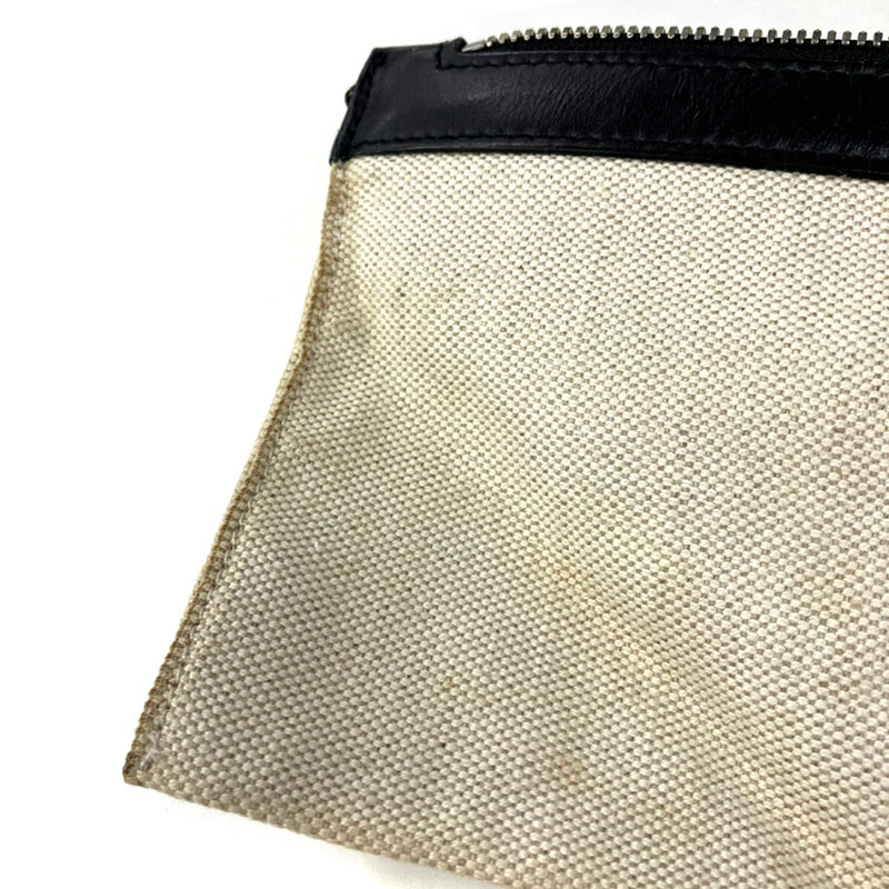 BALENCIAGA Cabas S Canvas Tote Bag 339933 1055 Ivory Black S [Used]