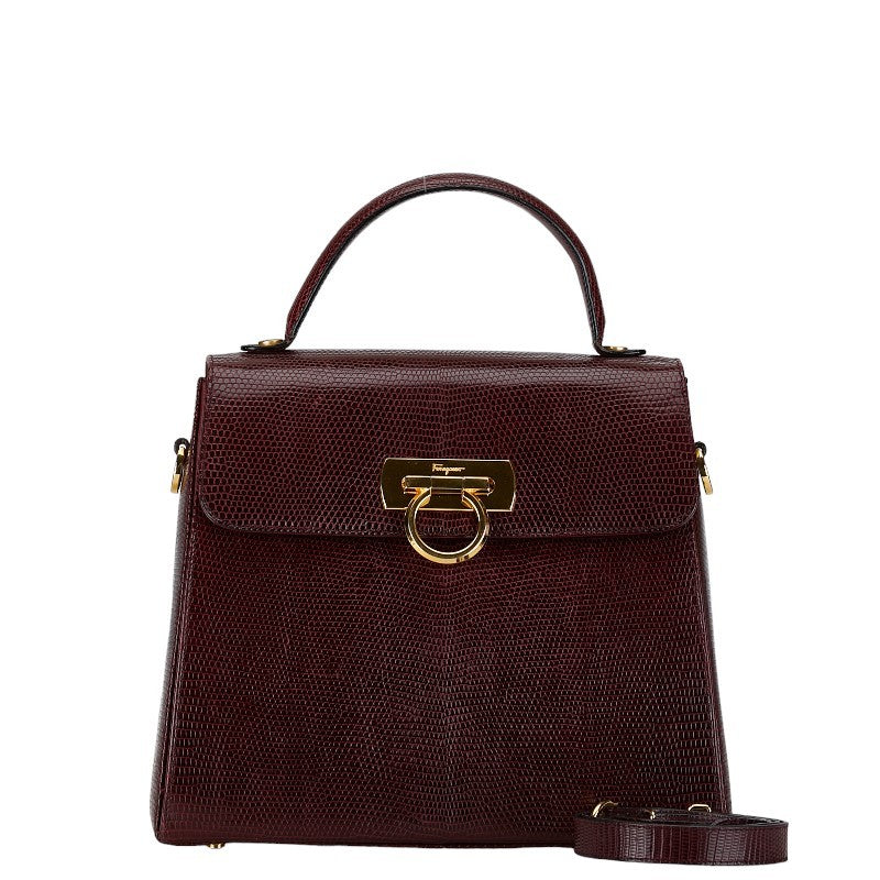 [Absolutely great deal!! Coupon available & 10% OFF] Ferragamo bag 2WAY handbag