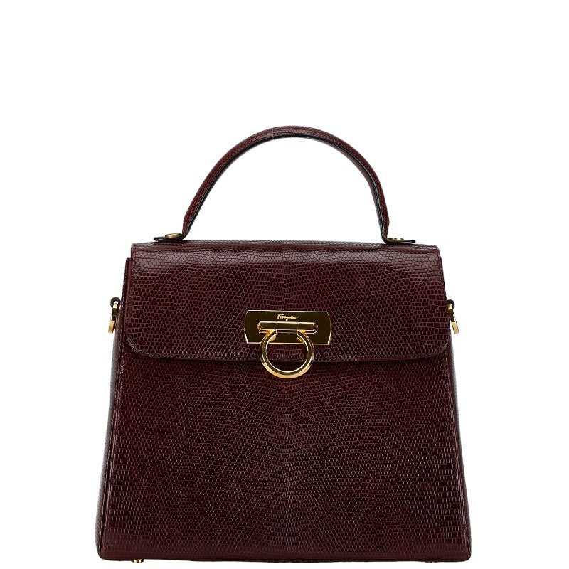[Absolutely great deal!! Coupon available & 10% OFF] Ferragamo bag 2WAY handbag