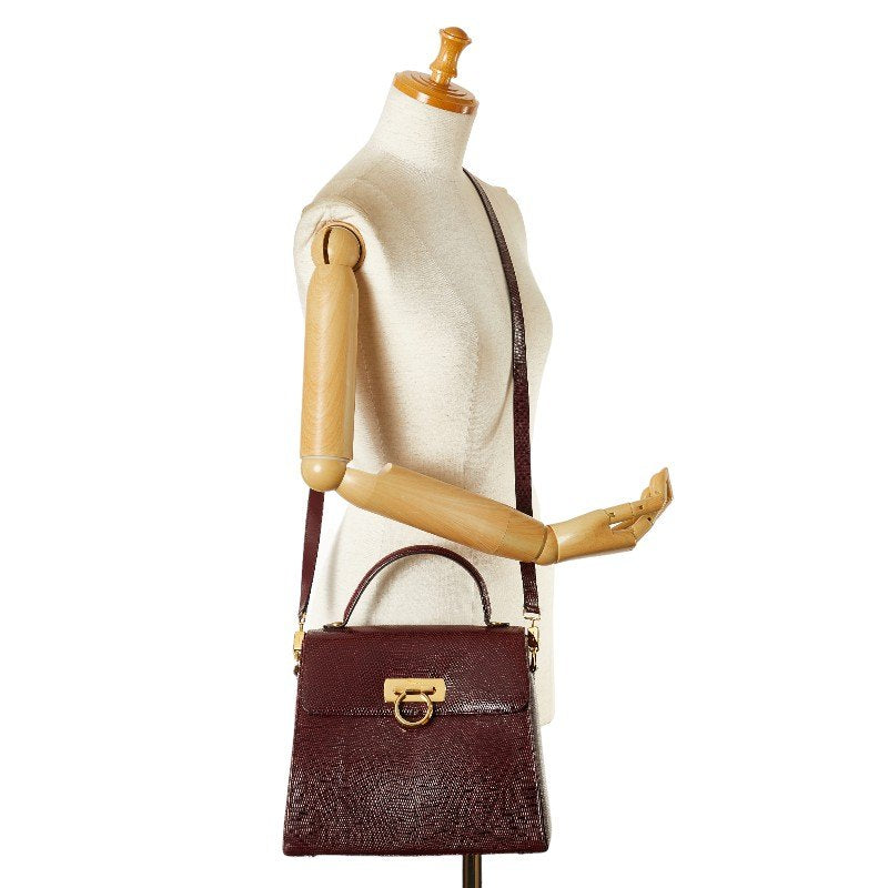 [Absolutely great deal!! Coupon available & 10% OFF] Ferragamo bag 2WAY handbag