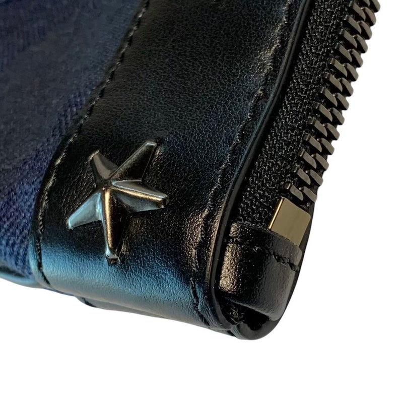 ""JIMMY CHOO Jimmy Choo Bag Clutch Bag Second Bag High Brand Blue Black