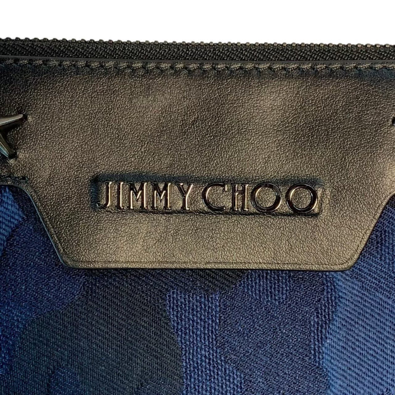""JIMMY CHOO Jimmy Choo Bag Clutch Bag Second Bag High Brand Blue Black