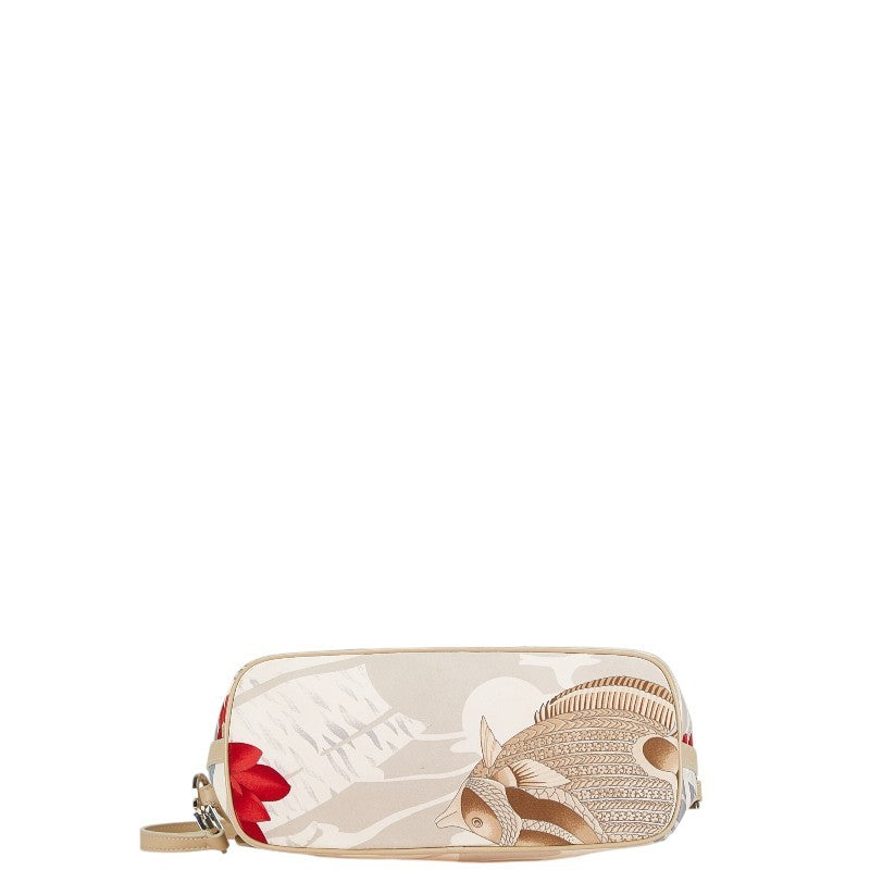 Salvatore Ferragamo Handbag Gancini Rank B AU-21 3912 Flower Fish Salvatore