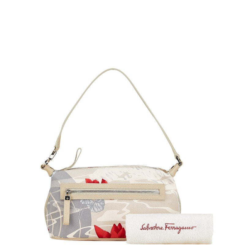 Salvatore Ferragamo Handbag Gancini Rank B AU-21 3912 Flower Fish Salvatore