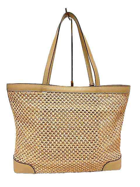 JIMMY CHOO Jimmy Choo Tote Bag Straw Bag Basket Bag Spring/Summer