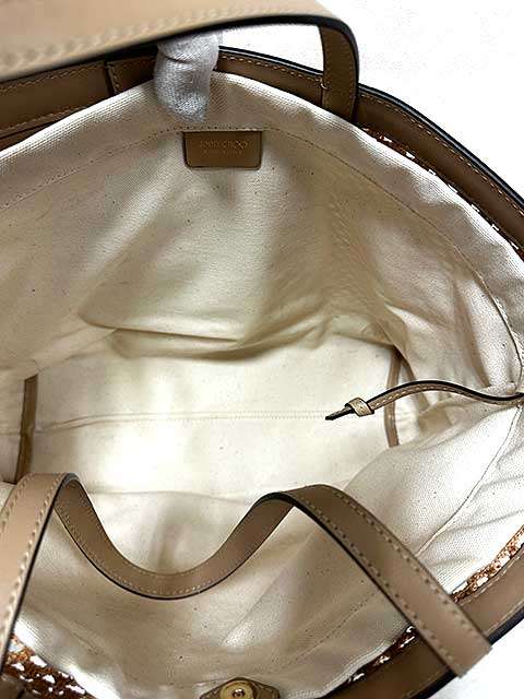 JIMMY CHOO Jimmy Choo Tote Bag Straw Bag Basket Bag Spring/Summer