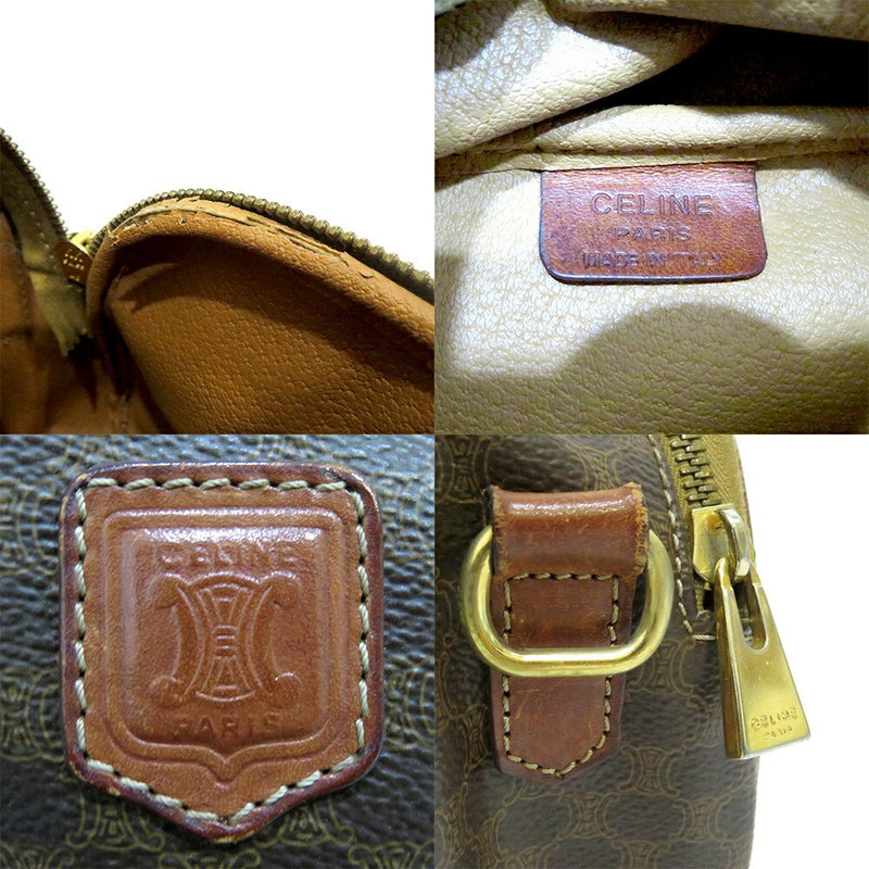 Used Celine Bag Macadam 2way Shoulder Bag Brown B Rank PVC Leather CELINE Next