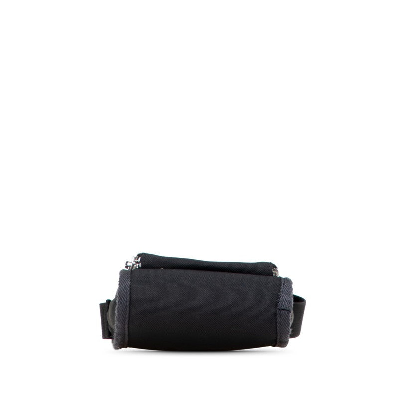 Used Celine trekking mobile pouch crossbody mini shoulder bag canvas AB rank